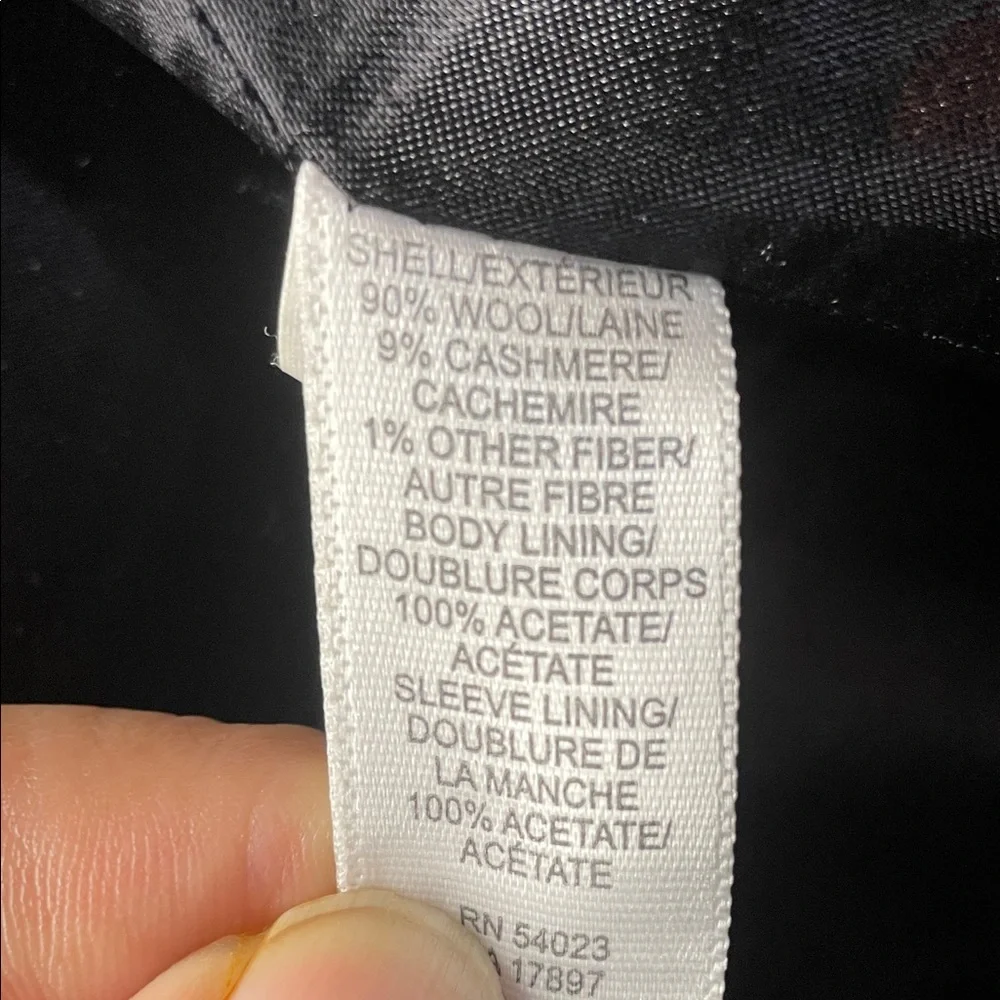 Banana Republic Gray Striped‎ Wool Blazer